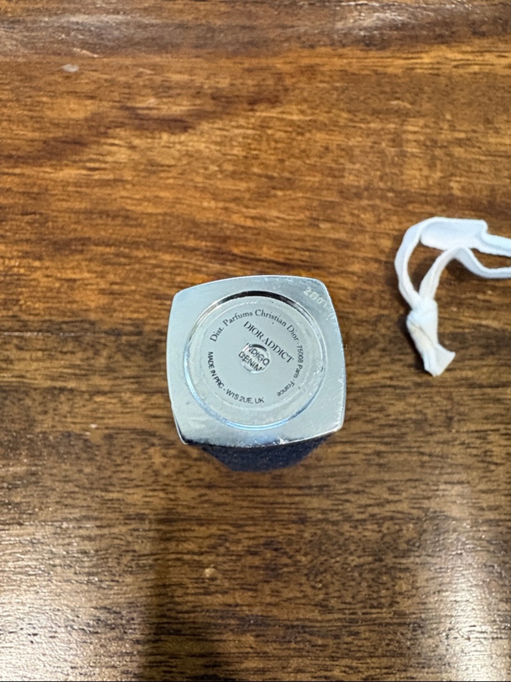 Dior Blue Denim Logo Lipstick Case - Picture 6 of 10